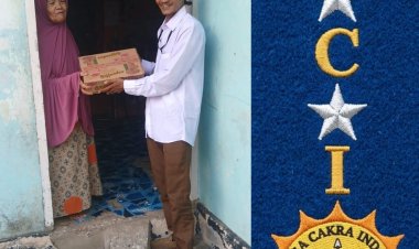 LCI Apresiasi Aksi Sosial Harius, Jurnalis Garda SC yang Turun Langsung Santuni Yatim dan Dhuafa di Desa Kualu