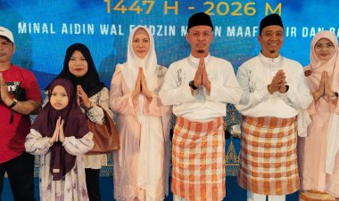 Pimpinan Media Lidikriau dan Berita Lintas Indonesia Silaturahmi ke Kediaman Walkot Pekanbaru