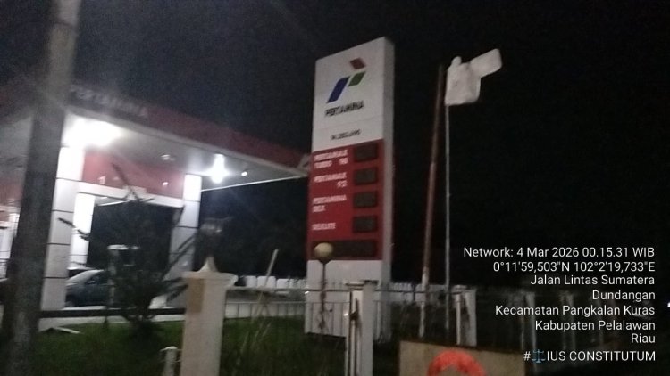 SPBU 14.283.690 Dilaporkan ke Polres Pelalawan, Diduga Salurkan Solar ke Truk Pelangsir dan Libatkan Oknum
