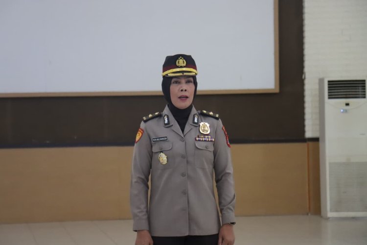 Polres Lampung Timur Gelar Upacara Kenaikan Pangkat Pengabdian