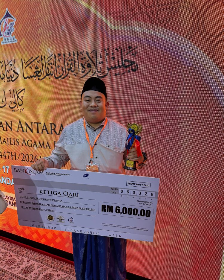 Putra Asal Lampung Barat Juara MTQ Internasional, Bupati Parosil Ungkapkan Rasa Bangga.