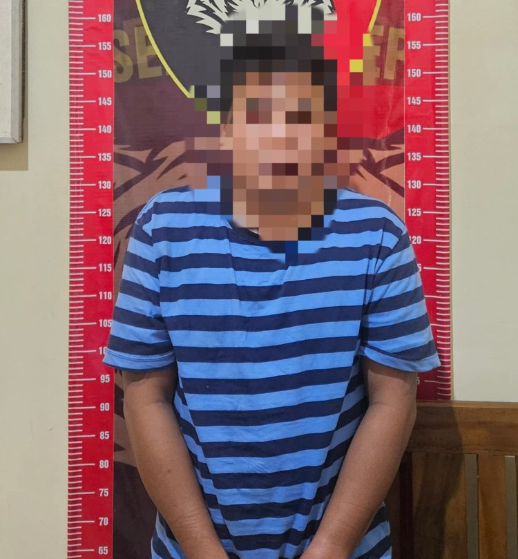Bobol Sebuah Rumah, Seorang Pelaku Diamankan Polsek Way Jepara