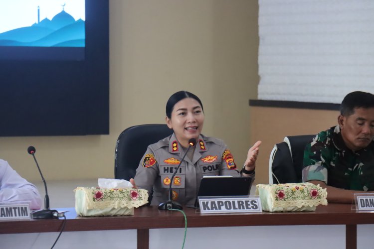 ‎Rakor Lintas Sektoral, Polres Lampung Timur Matangkan Operasi Ketupat Krakatau 2026