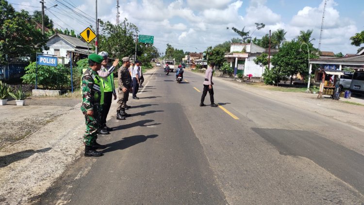 ‎Solidaritas Personel Kunci Pengamanan Mudik di Lampung Timur