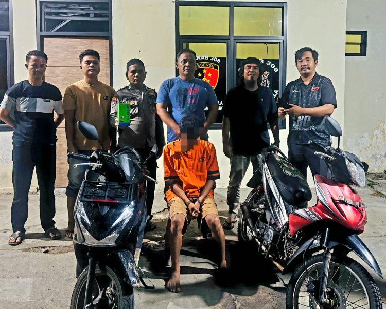 Modus Minta Bantuan Step Motor  2 Pemuda Dibegal di Kebun Tebu, Satu Pelaku Residivis Berhasil Ditangkap, Satu Lagi Buronan