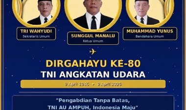 Dirgahayu ke-80 TNI AU, Ormas LCI: Langit Indonesia Milik Ksatria Dirgantara yang Tak Pernah Goyah