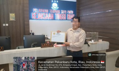 LCI Laporkan Dugaan Korupsi Dana Desa Suka Makmur ke Kejati Riau