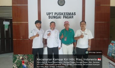 LCI Sambangi Puskesmas Sungai Pagar, Soroti Pelayanan Kesehatan Masyarakat Kampar Kiri Hilir