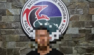 Satres Narkoba Polres Lampung Timur Ungkap Kasus Narkotika, Seorang Pemuda Diamankan