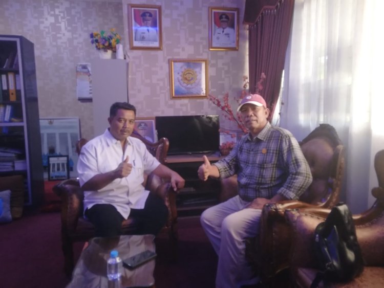 Ketum dan Sekum Ormas LCI Melihat Langsung Pelaksanaan TKA di SMAN 1 Siak Hulu