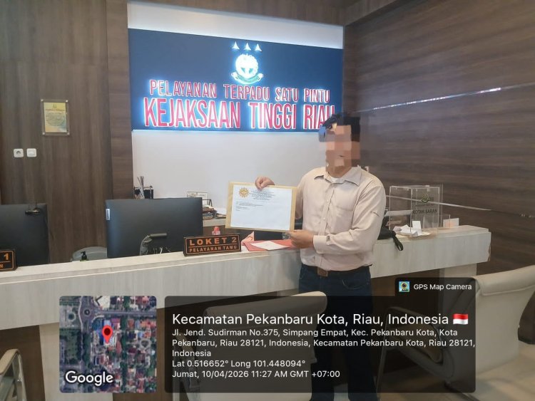 LCI Laporkan Dugaan Korupsi Dana Desa Suka Makmur ke Kejati Riau