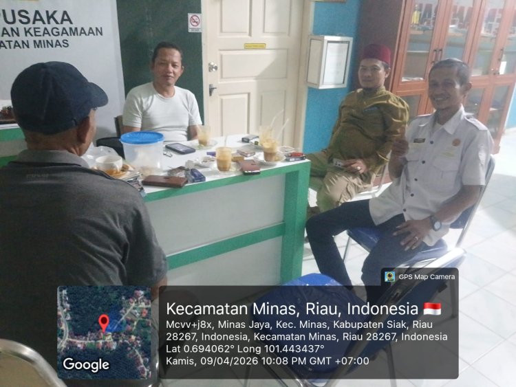 Silaturahmi Garda SC LCI ke KUA Minas, Perkuat Sinergi dengan Pejabat Baru