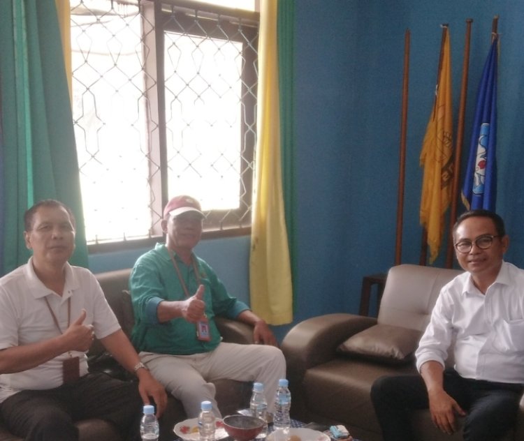 Pelaksanaan TKA di UPT SMPN 1 Kampar Kiri Hilir Tertib, Tim Monitoring Disdikpora Turun, Ormas LCI Ikut Meninjau