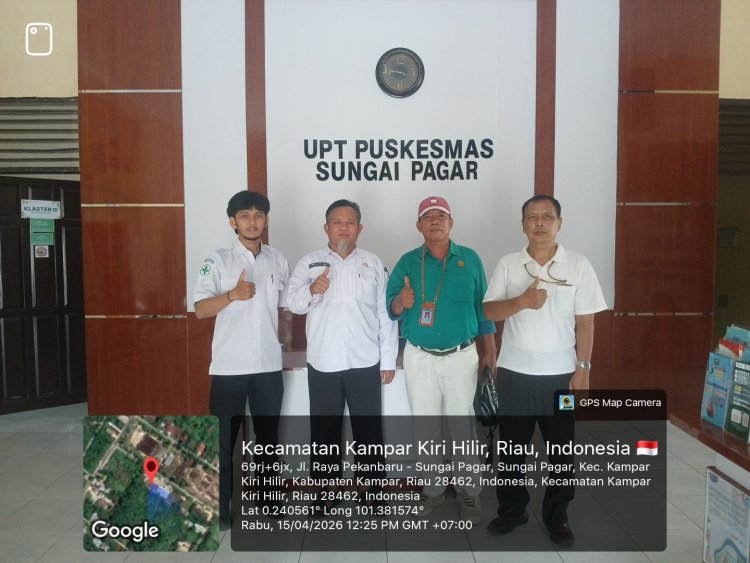 LCI Sambangi Puskesmas Sungai Pagar, Soroti Pelayanan Kesehatan Masyarakat Kampar Kiri Hilir