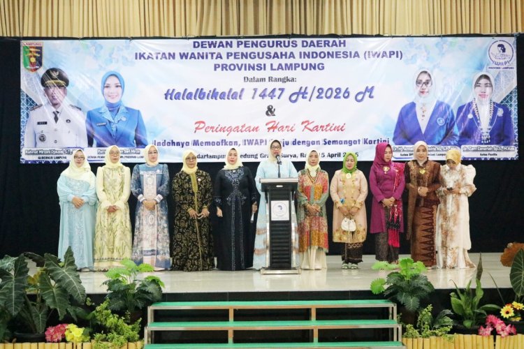 Gelar Peringatan Hari Kartini dan Halalbihalal, IWAPI Lampung Nyalakan Semangat 'UMKM Lampung Mendunia'