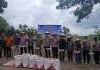 Dukung Program Pemerintah, Polsek Kampar Gelar Panen Jagung Serentak di Ranah Singkuang