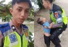 Aksi Heroik!! Dua Personel Polres Pesisir Barat Selamatkan Balita yang Tenggelam