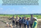 Sinergitas Polsek Siak Hulu dan Kelompok Tani Tanam Jagung di Pangkalan Baru