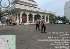 Dari Pengamanan Hingga Aksi Hijau, Polsek Bagan Sinembah Serahkan Bibit Pohon Kepada Pengurus Masjid
