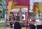 Kapolsek Siak Hulu Hadiri Pacu Sampan Mini Desa Lubuk Siam, Soroti Bahaya Narkoba