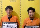 Polsek Kampar Kiri Hilir Tangkap Dua Pelaku Pengeroyokan, Satu Orang Masih Buron