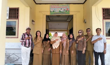 Kunjungi SMPN 5 Kampar Kiri Hilir, LCI Saksikan Tiga Momentum Penting: TKA, Hari Kartini, dan Hardiknas