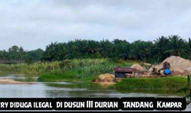 Jembatan Miring, Bibir Sungai Tinggal Satu Meter dari Rumah — Warga Durian Tandang Laporkan Quarry Diduga Ilegal ke Polda Riau