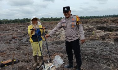 Kawal Swasembada Pangan Kuartal-II, Polsek Siak Hulu Monitoring Progres Lahan Jagung KOPPSA-M