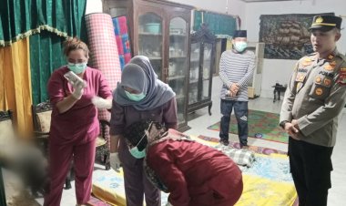 Polsek Talang Padang dan Inafis Polres Tanggamus Identifikasi Penemuan Mayat Pria di Dalam Rumah