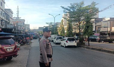 Kaget! Strong Point Pagi di Bagan Sinembah Bikin Lalu Lintas Mendadak Mulus