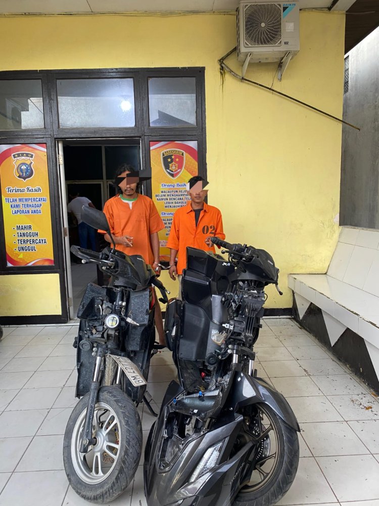 Begal Wanita hingga Tak Sadarkan Diri, Dua Pelaku Ditembak Timah Panas Setelah Lacak HP Korban hingga Pekanbaru