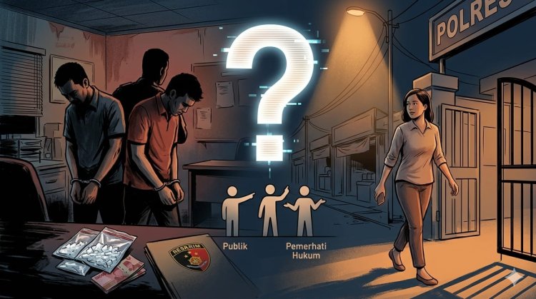 Penangkapan Terduga Pengedar Sabu di Kandis Sisakan Tanda Tanya Besar