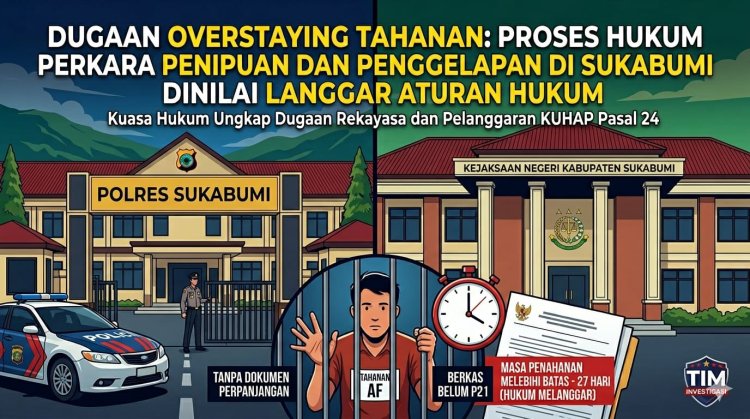Proses Hukum Perkara Dugaan Penipuan dan Penggelapan di Sukabumi Dinilai Langgar Aturan Hukum