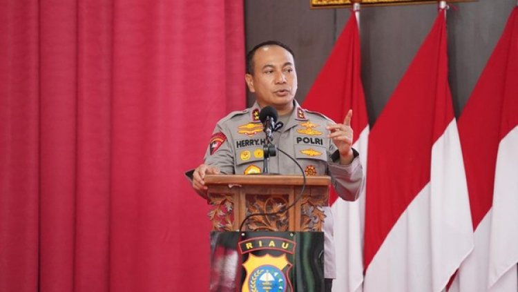 39 Jembatan Desa Rampung Dibangun, Kapolda Riau: Ini Wujud Nyata Pengabdian Polri untuk Masyarakat