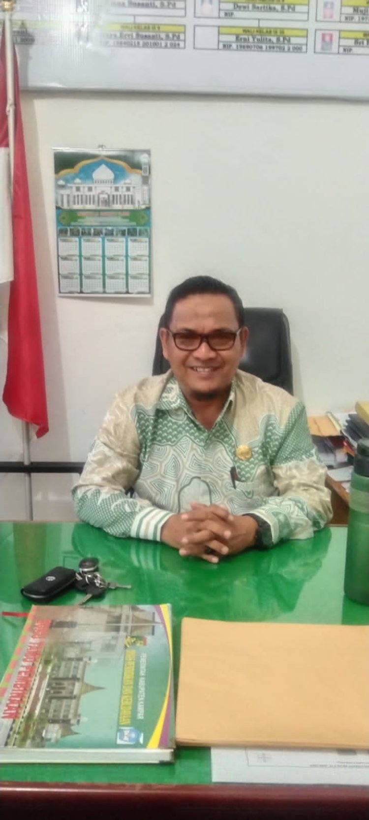 Diikuti 413 Murid, Hari Pertama Ujian Sumatif di UPT SMPN 4 Siak Hulu Berjalan Lancar