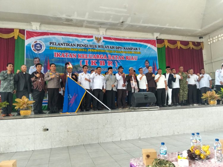Ikatan Keluarga Batak Riau DPD Kampar I Resmi Dilantik, Ketua Terpilih Serukan Toleransi Dan Anti-Narkoba