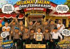 Penuh Haru, Personel Polsek Tambang Lepas Kanit Reskrim dengan Doa Kesuksesan