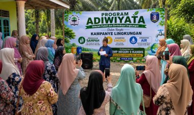 SMP Negeri 9 Kandis Menuju Adiwiyata Nasional 2026  Membangun Generasi Peduli dan Berbudaya Lingkungan