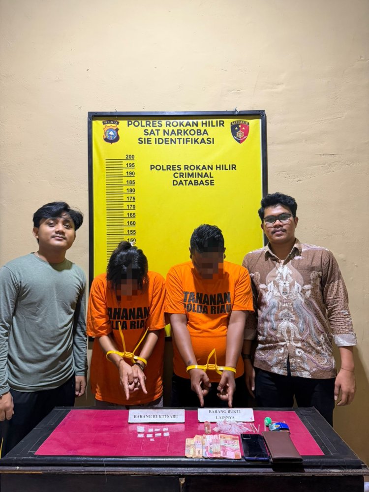 Satgas Anti Narkoba Polres Rohil Kembali Bergerak, Sabu 4,62 Gram Diamankan