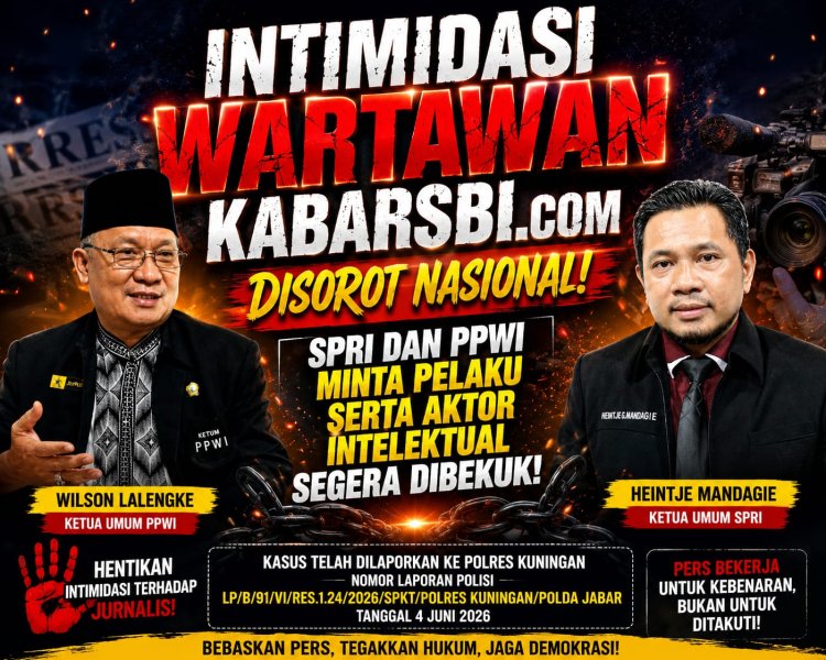 Intimidasi Wartawan KabarSBI.com Disorot Nasional. SPRI dan PPWI Minta Pelaku, Aktor Intelektual Segera Dibekuk