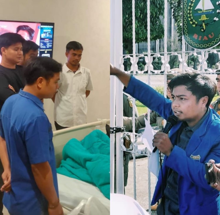 Sekretaris PKC PMII Riau Kecam Dugaan Kekerasan Oknum Aparat Kepolisian Saat Aksi di Kantor DPRD