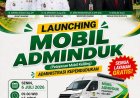 Jemput Bola ke Desa, Disdukcapil Kampar Resmi Luncurkan Armada Mobil Adminduk Keliling