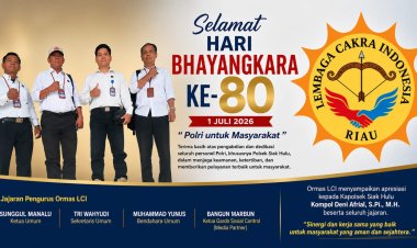 Ormas LCI Apresiasi Polsek Siak Hulu di Hari Bhayangkara ke-80, Tegaskan Komitmen Sinergi untuk Masyarakat