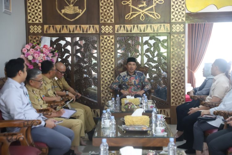 Bupati Lampung Barat Terima Audiensi Dirut Bank Lampung, Bahas Penguatan Digitalisasi dan Peningkatan Layanan Perbankan