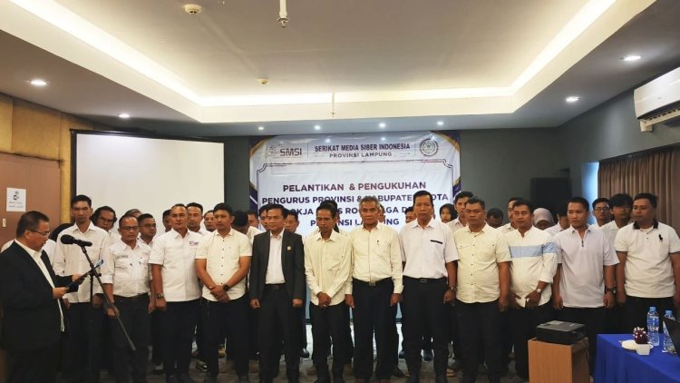 Sah! Pokja News Room Jaga Desa SMSI Lampung Resmi Dibentuk