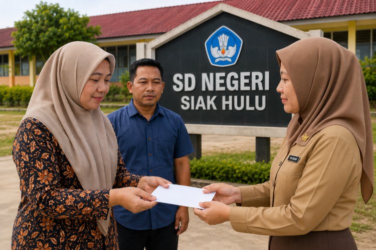 Kasus SPMB Guru SDN di Siak Hulu Berakhir Damai, L A Kembalikan Seluruh Uang Orang Tua Murid