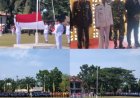 Penuh Khidmat, Camat Siak Hulu Pimpin Upacara Detik-Detik Proklamasi HUT RI ke-81 se-Kecamatan Siak Hulu