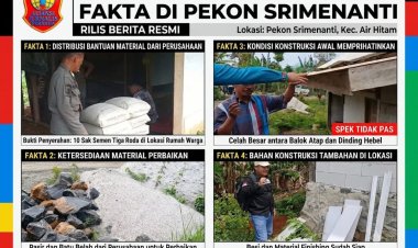 Persoalan Rumah Warga di Pekon Srimenanti Diharapkan Selesai Melalui Musyawarah.