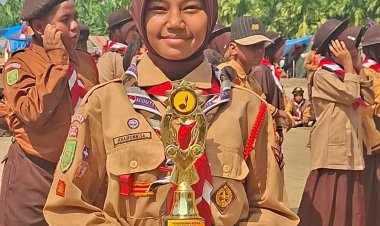 UPT SMP Negeri 4 Siak Hulu Borong Empat Prestasi pada Perkemahan Besar Kwaran Siak Hulu