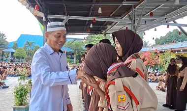 Regu Putri UPT SMPN 1 Siak Hulu Raih Juara Umum 1 Perkemahan Besar Kwarran 03